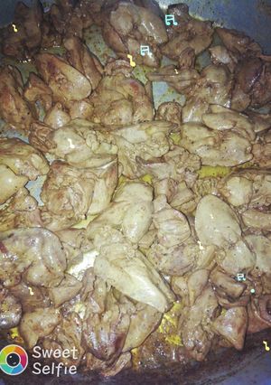 صورة لوصفة كبده مع قلوب