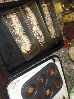 Una foto de Budín de chocolate Vegano