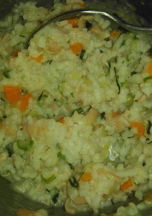 Foto resep MPASI Bubur tim tongkol sop 8bln