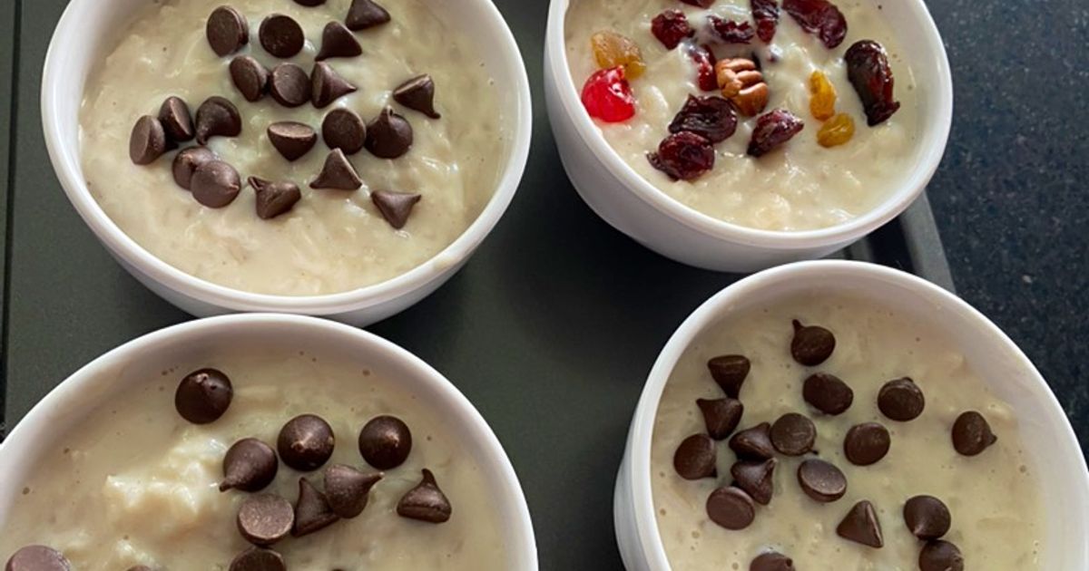 Ana Cooking Rice A Classic! Rice Pudding Recipe By Ana Laura Arias