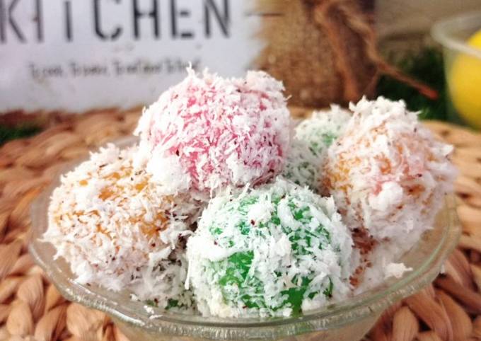 Resep Klepon Pelangi Oleh Dwy Nor Hidayah Cookpad