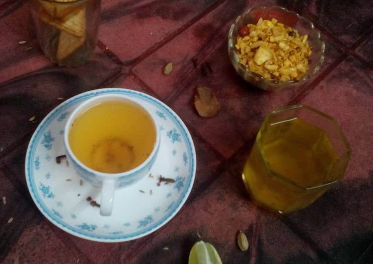 Healthy yellow tea