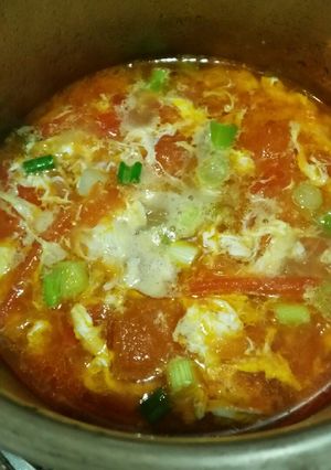 Foto resep Sop tomat dan telur
