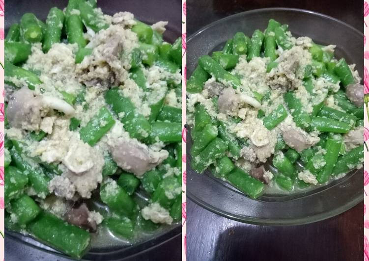 Bumbu memasak Tumis Buncis Telur Hati Ampela, Anti Gagal