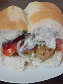 Una foto de Sándwich de pescado