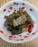 泰式豆醬煮醃高菜(芥菜)
