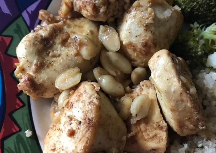 Step-by-Step Guide to Prepare Any-night-of-the-week Peanuts Chicken