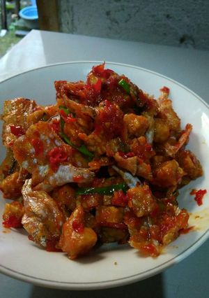 Foto resep Menu harian 2: Ikan Asin Kapas & Tempe Balado