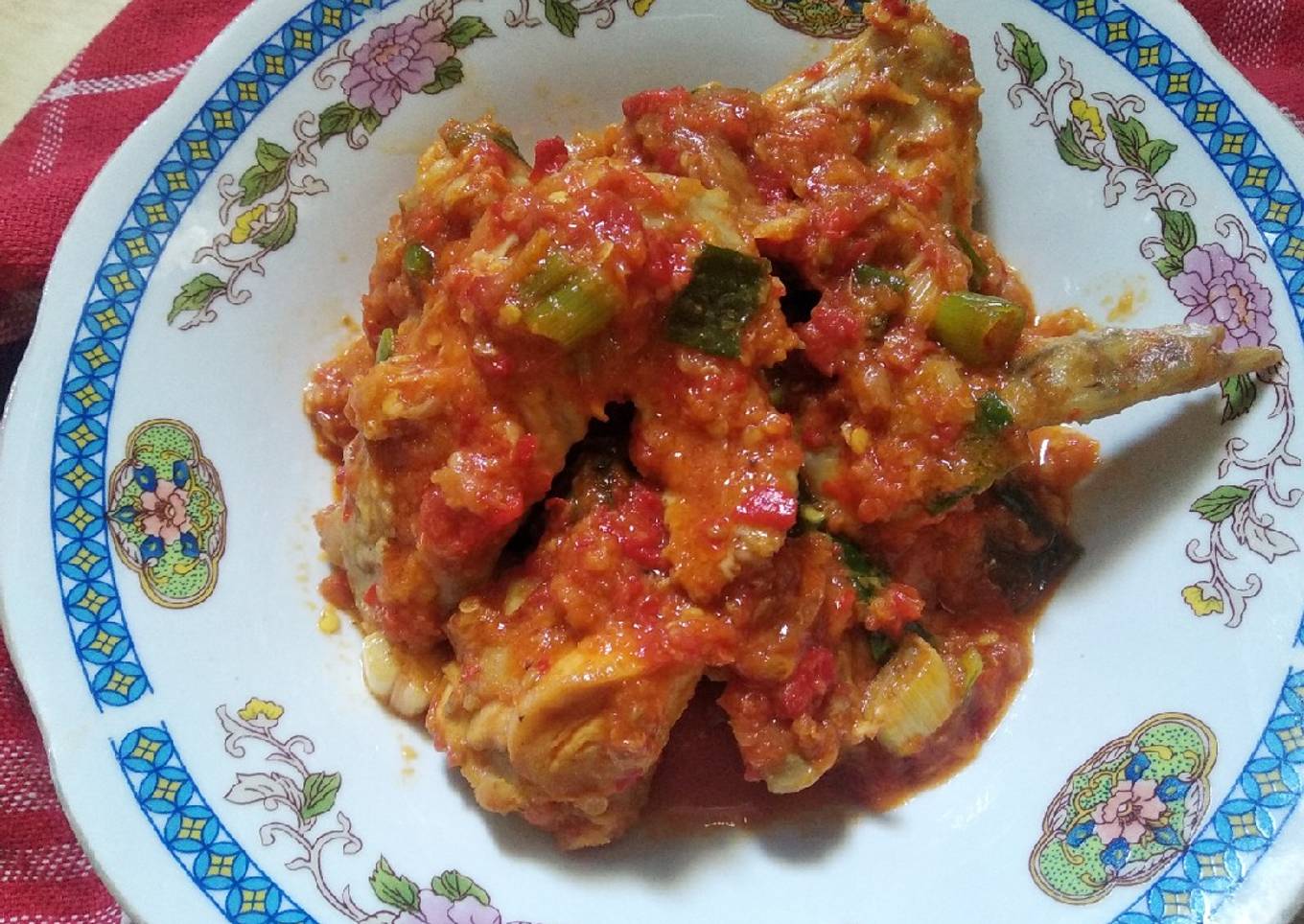 Sayap Ayam Rica - Rica