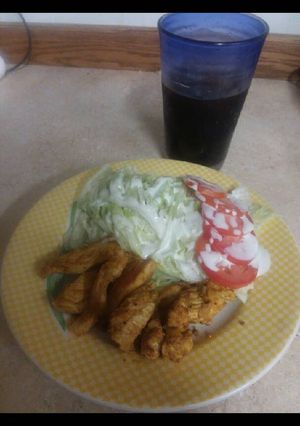 Una foto de Pollo a la mostaza