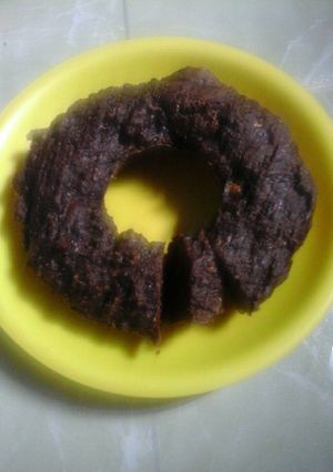 Foto resep Bolu pisang coklat (no.mixer)