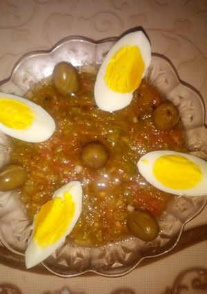 صورة لوصفة سلطة مشوية (حميص)