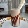 Chocolate coffee shake with malai kulfi