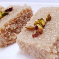A picture of Milk cake.