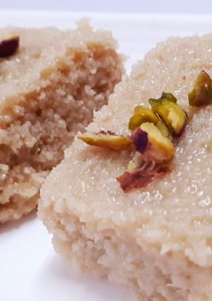 A picture of Milk cake.