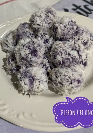 Foto resep Klepon ubi ungu