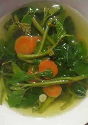 Foto resep Sayur Bening Daun Telo