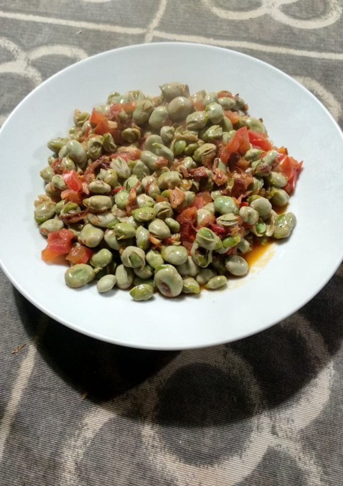Una foto de Habas estofadas