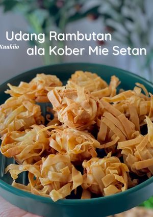 Foto resep [Eps. 55] Udang Rambutan ala Kober Mie Setan 🍤🥟