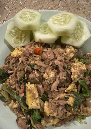 Foto resep Tumis telur terong tuna