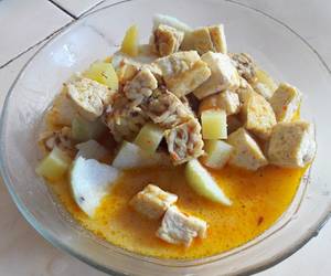 Resep mudah Lontong sayur orem-orem Praktis Enak