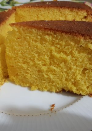 عکسی از دستور کیک پرتقالی