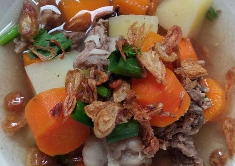 (14)Soup Daging Hemat tp Enak dan Nikmat #RabuBaru