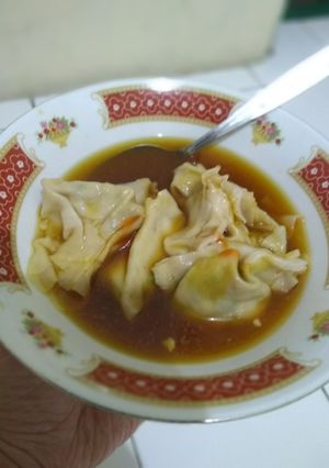 Foto resep Pangsit kuah rumahan