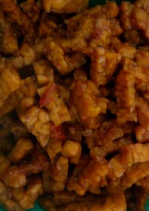 Foto resep Kering tempe pedas manis