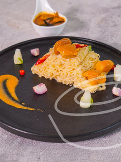 Foto resep Roti Jala w/ Chicken Curry