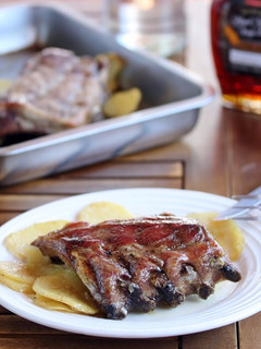 Una foto de Costillas al sirope de arce