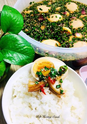 Hình của món Trứng Ngâm Nước Tương.