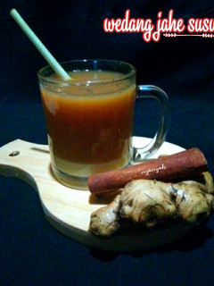 Foto resep Wedang jahe susu
