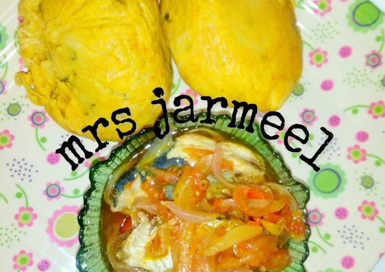 Recipe of Speedy Moimoi and fish souce