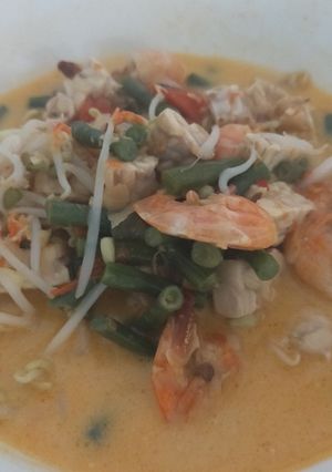 Foto resep Santan Udang Tempe