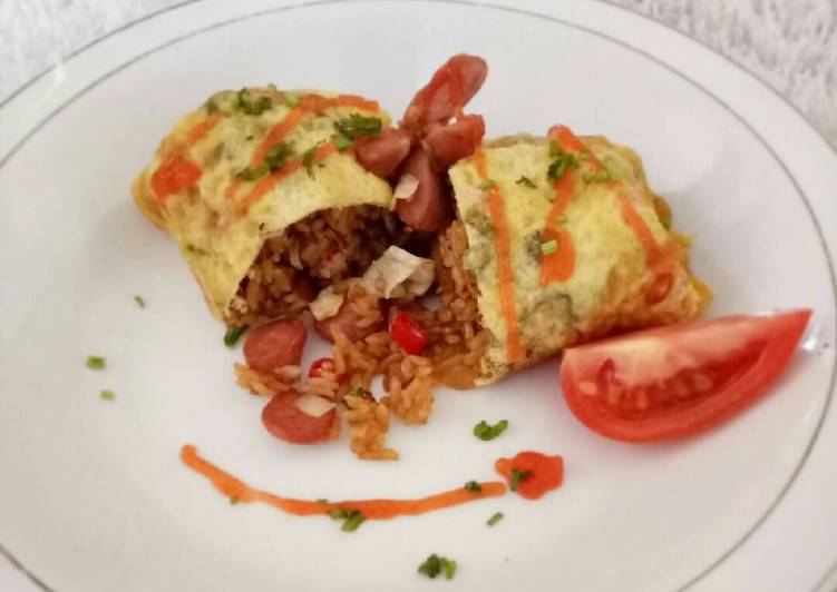 Bumbu Membuat Nasgor gulung telur 🍚🍳 yang Enak