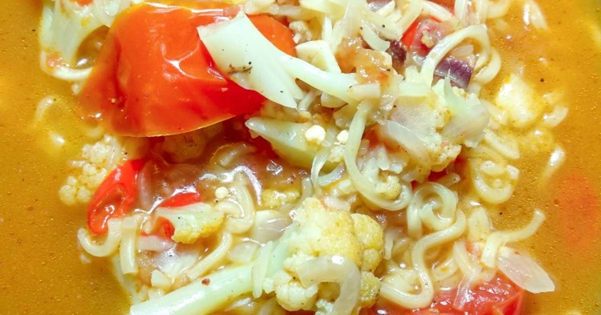 Resep Mie Godok Sayur Kuah Banjir Oleh Dapur Ayu Mega Cookpad