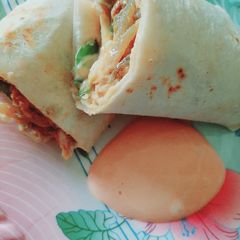 A picture of Pratha roll.