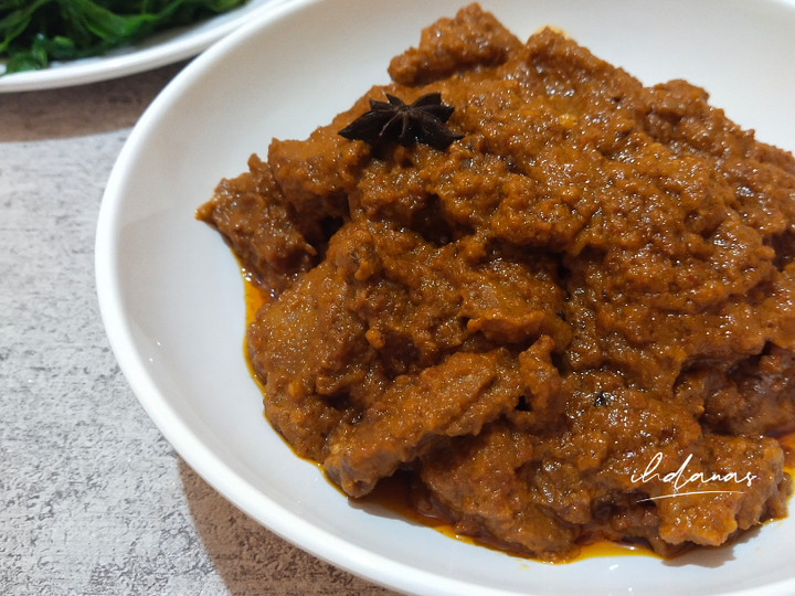 Resep Rendang Daging Ala Rumah Makan Padang Anti Gagal