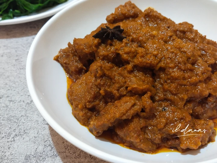 Cara Mudah Membikin Resep Rendang Daging Ala Rumah Makan Padang yang Bikin Ngiler Anti Ribet, Uenak Banget