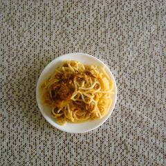 A picture of Paprika Beef Spaghetti.