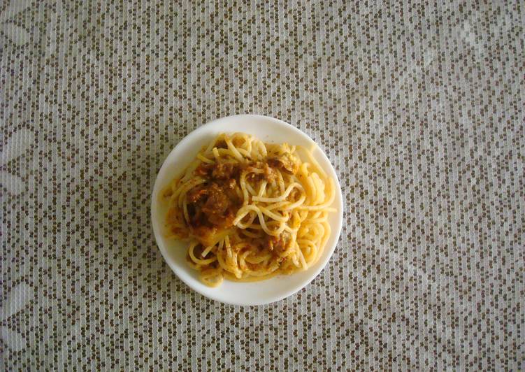 Recipe of Ultimate Paprika Beef Spaghetti