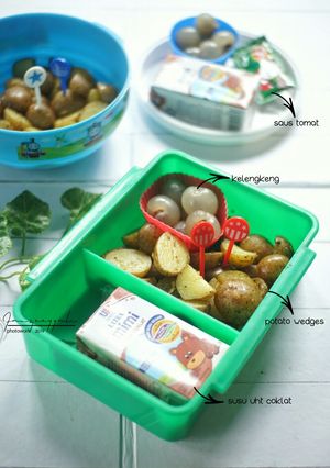 Foto resep Bekal Anak - Potato Wedges