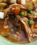 Guiso vegano de yuba
