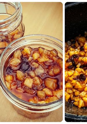 Foto resep Apple Pie Raisin (or Cranberries) Preserve Jam