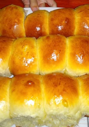 A picture of Milk Bread Rolls.