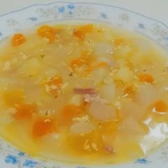 A picture of Vegetable soup.