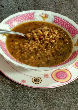 Foto resep Bubur kacang ijo tanpa santan