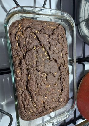 Una foto de Brownie Saludable con Zucchini