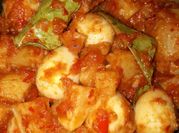 Gambar telur puyuh balado